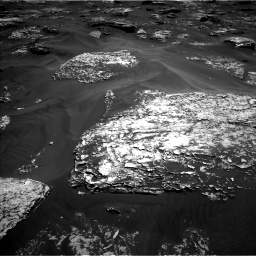 Nasa's Mars rover Curiosity acquired this image using its Left Navigation Camera on Sol 1754, at drive 2568, site number 64
