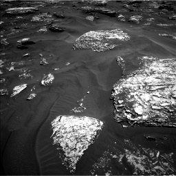 Nasa's Mars rover Curiosity acquired this image using its Left Navigation Camera on Sol 1754, at drive 2574, site number 64
