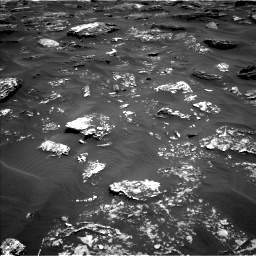 Nasa's Mars rover Curiosity acquired this image using its Left Navigation Camera on Sol 1754, at drive 2640, site number 64