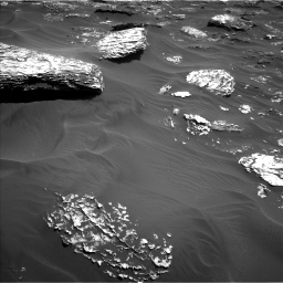 Nasa's Mars rover Curiosity acquired this image using its Left Navigation Camera on Sol 1754, at drive 2664, site number 64