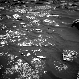 Nasa's Mars rover Curiosity acquired this image using its Left Navigation Camera on Sol 1754, at drive 2706, site number 64