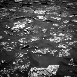 Nasa's Mars rover Curiosity acquired this image using its Left Navigation Camera on Sol 1754, at drive 2736, site number 64