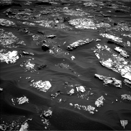 Nasa's Mars rover Curiosity acquired this image using its Left Navigation Camera on Sol 1754, at drive 2784, site number 64