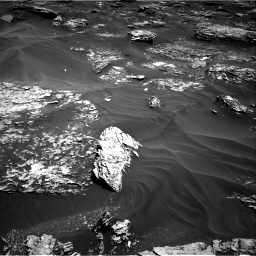 Nasa's Mars rover Curiosity acquired this image using its Right Navigation Camera on Sol 1754, at drive 2550, site number 64
