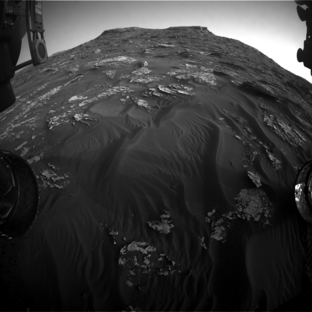 Nasa's Mars rover Curiosity acquired this image using its Front Hazard Avoidance Camera (Front Hazcam) on Sol 1765, at drive 2790, site number 64