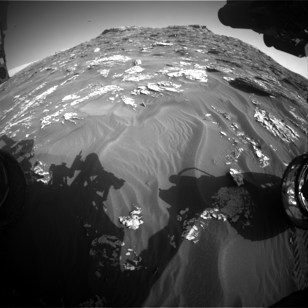 Nasa's Mars rover Curiosity acquired this image using its Front Hazard Avoidance Camera (Front Hazcam) on Sol 1775, at drive 2790, site number 64