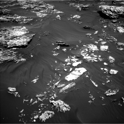 Nasa's Mars rover Curiosity acquired this image using its Left Navigation Camera on Sol 1781, at drive 2886, site number 64