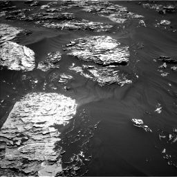 Nasa's Mars rover Curiosity acquired this image using its Left Navigation Camera on Sol 1781, at drive 2898, site number 64