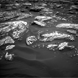 Nasa's Mars rover Curiosity acquired this image using its Left Navigation Camera on Sol 1781, at drive 2964, site number 64