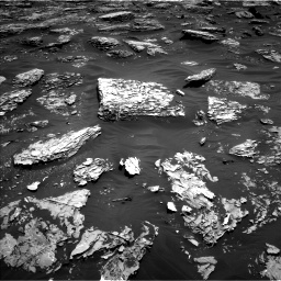 Nasa's Mars rover Curiosity acquired this image using its Left Navigation Camera on Sol 1781, at drive 3036, site number 64