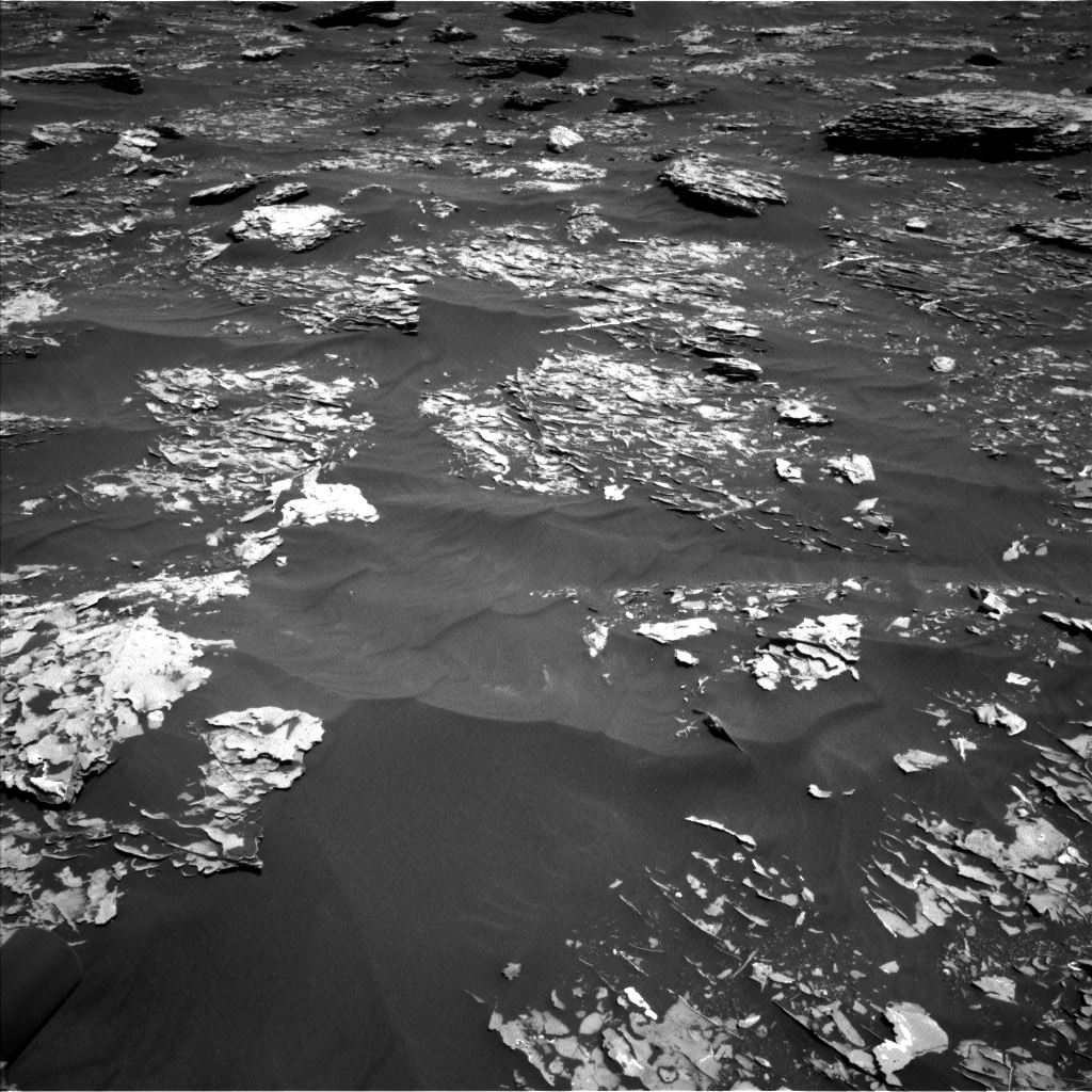 Nasa's Mars rover Curiosity acquired this image using its Left Navigation Camera on Sol 1781, at drive 3054, site number 64