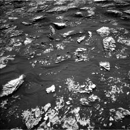 Nasa's Mars rover Curiosity acquired this image using its Left Navigation Camera on Sol 1781, at drive 3066, site number 64