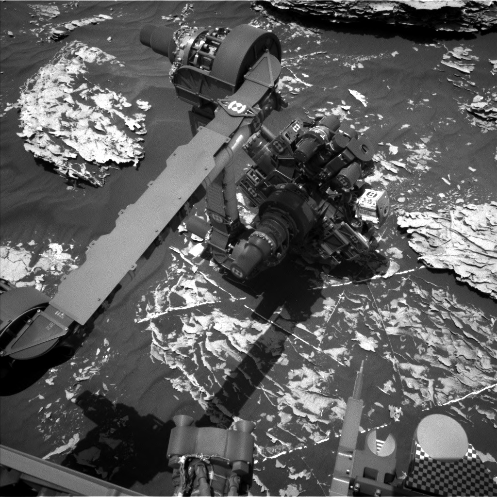Nasa's Mars rover Curiosity acquired this image using its Left Navigation Camera on Sol 1782, at drive 0, site number 65