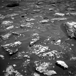 Nasa's Mars rover Curiosity acquired this image using its Left Navigation Camera on Sol 1782, at drive 60, site number 65