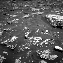 Nasa's Mars rover Curiosity acquired this image using its Left Navigation Camera on Sol 1782, at drive 78, site number 65