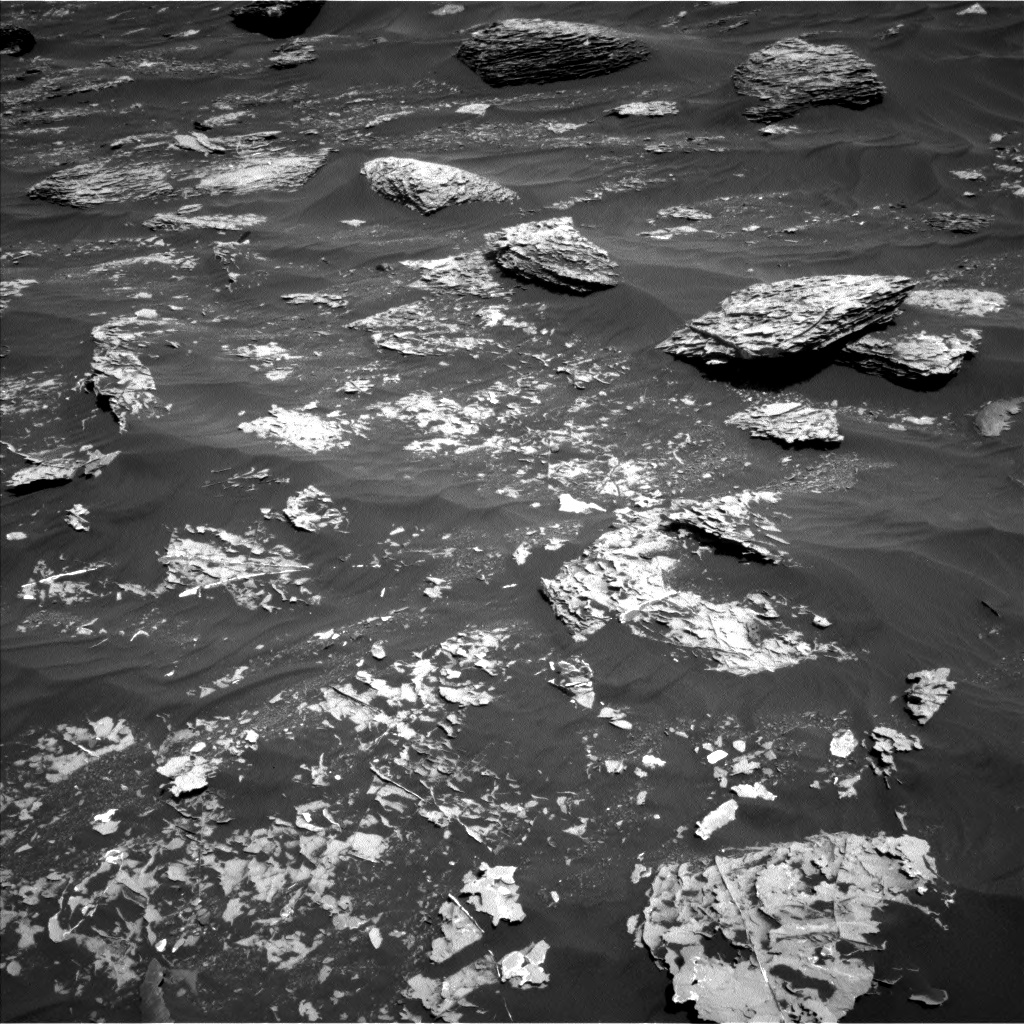 Nasa's Mars rover Curiosity acquired this image using its Left Navigation Camera on Sol 1782, at drive 96, site number 65