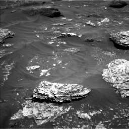 Nasa's Mars rover Curiosity acquired this image using its Left Navigation Camera on Sol 1782, at drive 150, site number 65