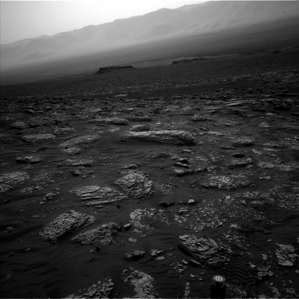 Nasa's Mars rover Curiosity acquired this image using its Left Navigation Camera on Sol 1782, at drive 156, site number 65