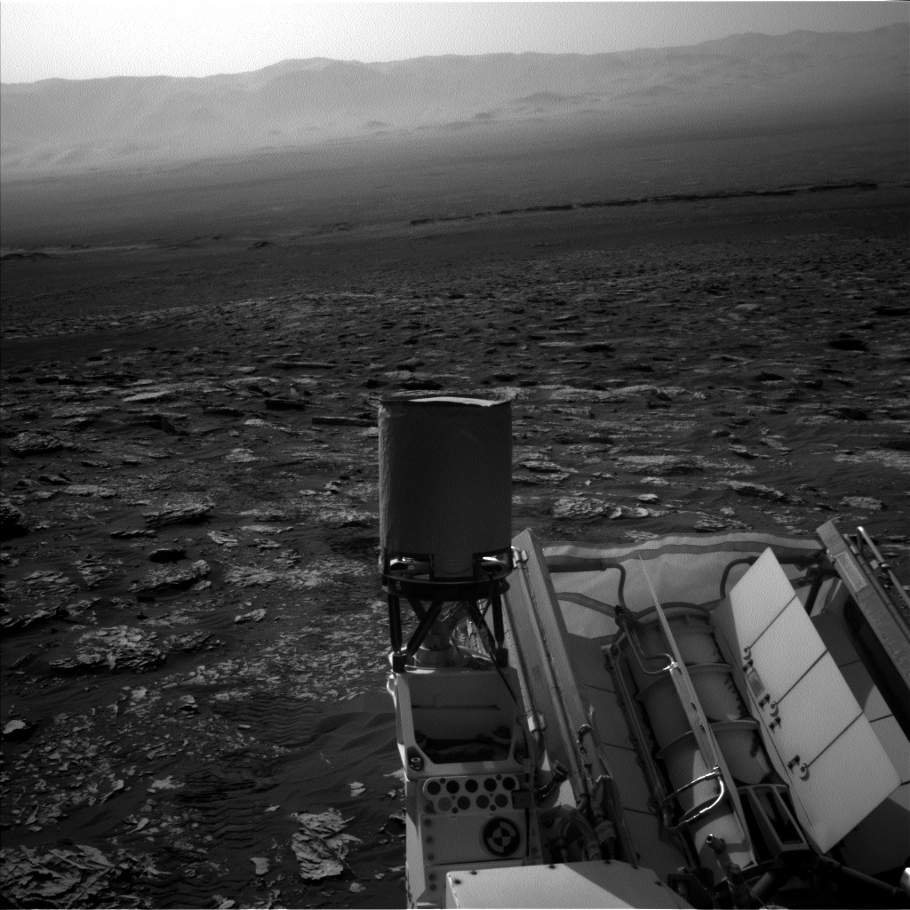 Nasa's Mars rover Curiosity acquired this image using its Left Navigation Camera on Sol 1782, at drive 156, site number 65