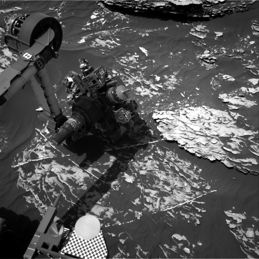 Nasa's Mars rover Curiosity acquired this image using its Right Navigation Camera on Sol 1782, at drive 0, site number 65