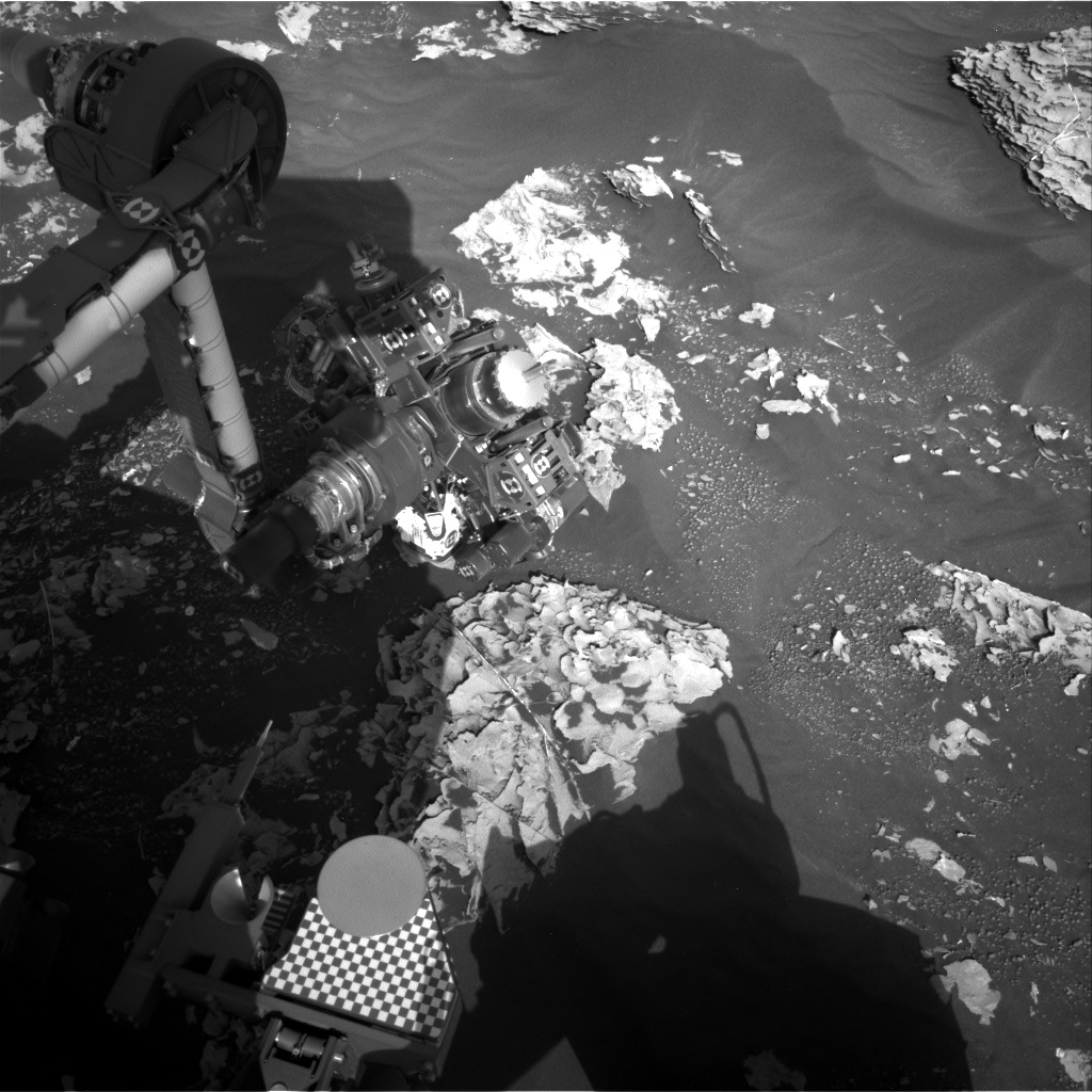 Nasa's Mars rover Curiosity acquired this image using its Right Navigation Camera on Sol 1783, at drive 156, site number 65