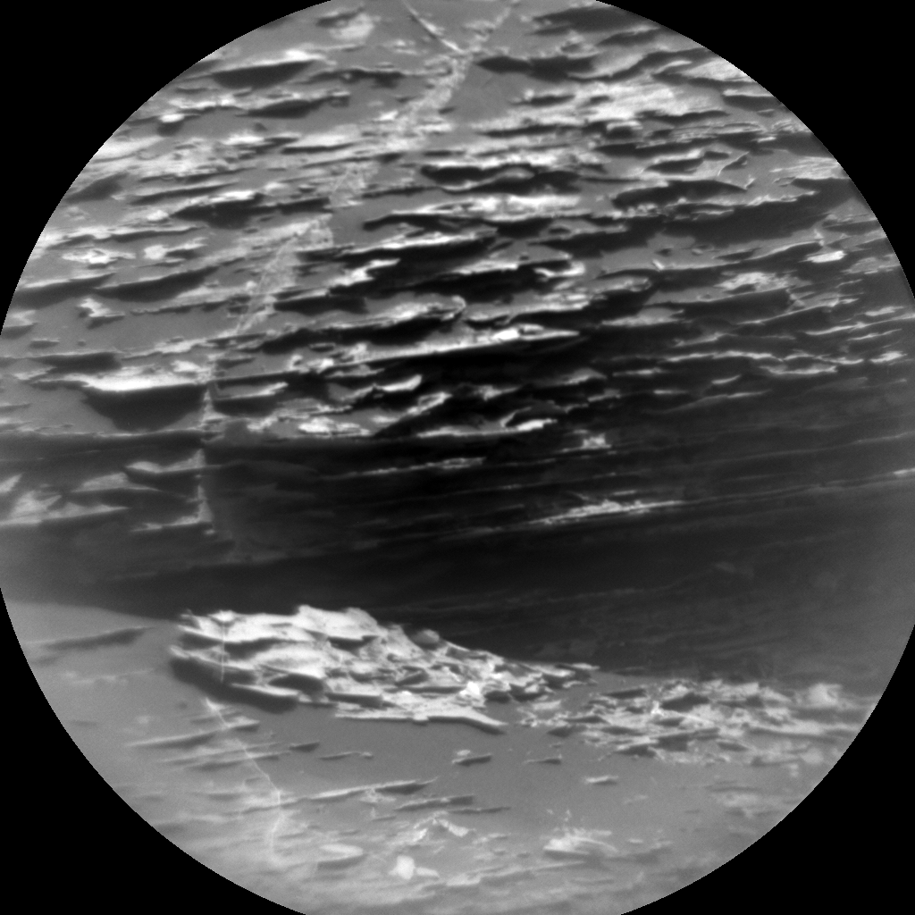 Nasa's Mars rover Curiosity acquired this image using its Chemistry & Camera (ChemCam) on Sol 1783, at drive 156, site number 65