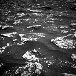 Nasa's Mars rover Curiosity acquired this image using its Left Navigation Camera on Sol 1785, at drive 156, site number 65