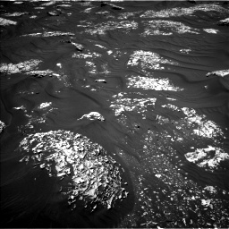 Nasa's Mars rover Curiosity acquired this image using its Left Navigation Camera on Sol 1786, at drive 454, site number 65