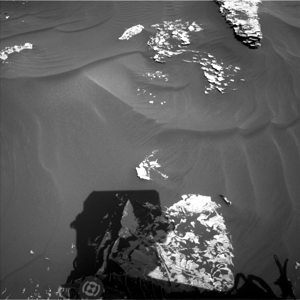 Nasa's Mars rover Curiosity acquired this image using its Left Navigation Camera on Sol 1786, at drive 550, site number 65