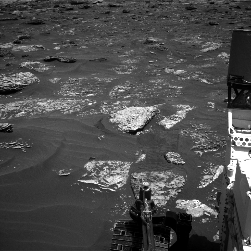Nasa's Mars rover Curiosity acquired this image using its Left Navigation Camera on Sol 1787, at drive 568, site number 65