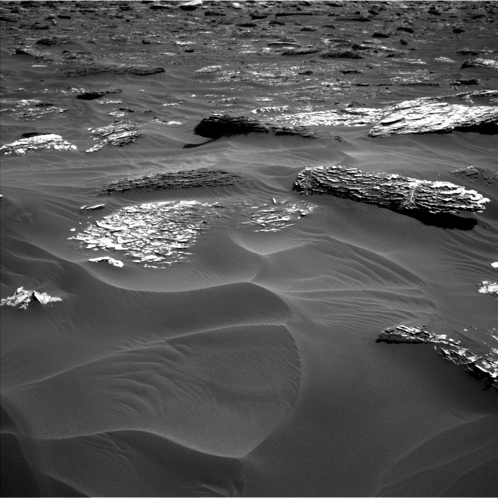 Nasa's Mars rover Curiosity acquired this image using its Left Navigation Camera on Sol 1789, at drive 1174, site number 65