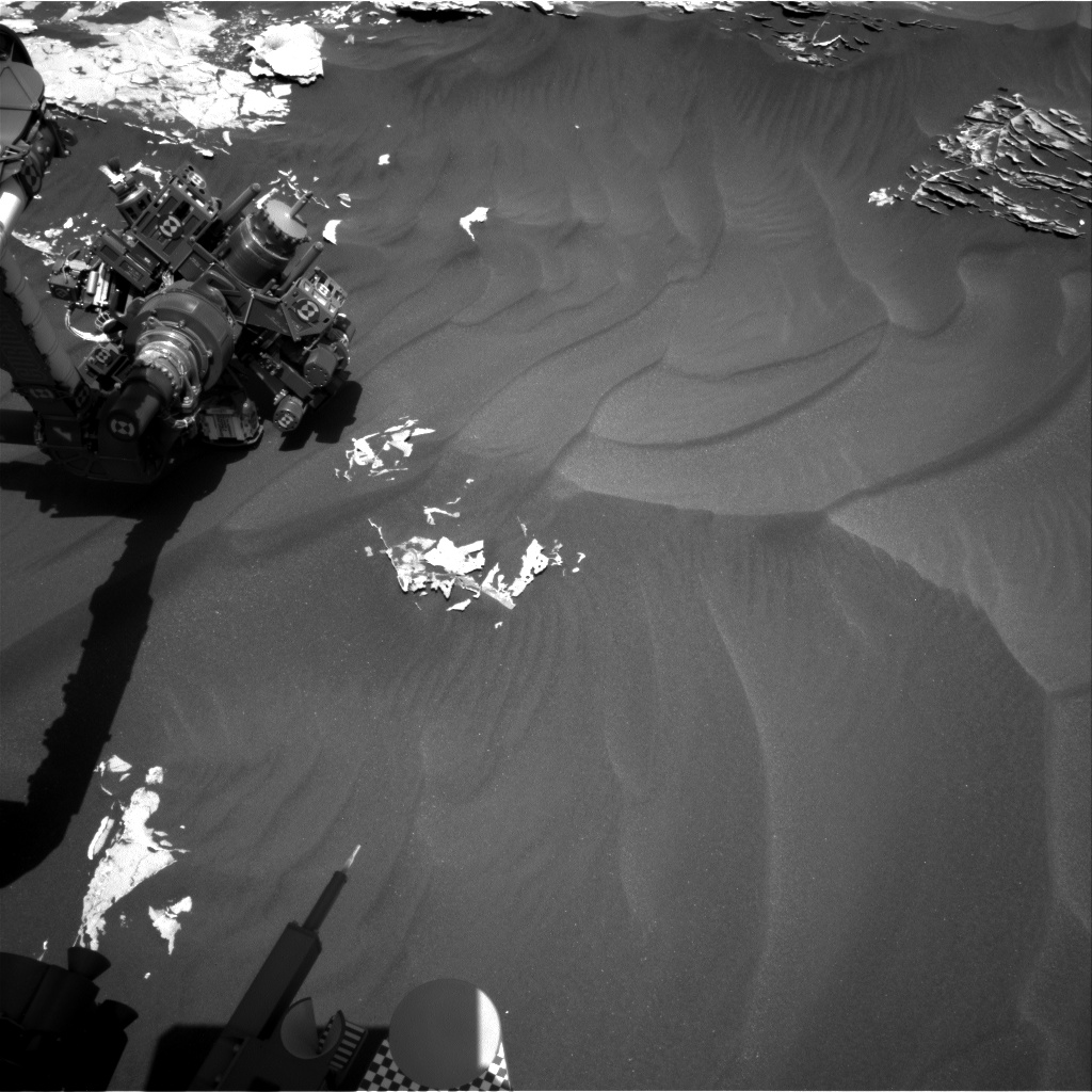 Nasa's Mars rover Curiosity acquired this image using its Right Navigation Camera on Sol 1792, at drive 1174, site number 65