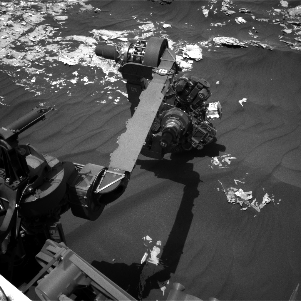 Nasa's Mars rover Curiosity acquired this image using its Left Navigation Camera on Sol 1793, at drive 1174, site number 65