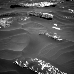 Nasa's Mars rover Curiosity acquired this image using its Left Navigation Camera on Sol 1793, at drive 1180, site number 65