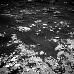 Nasa's Mars rover Curiosity acquired this image using its Left Navigation Camera on Sol 1793, at drive 1234, site number 65