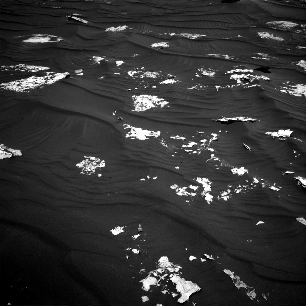 Nasa's Mars rover Curiosity acquired this image using its Right Navigation Camera on Sol 1793, at drive 1390, site number 65