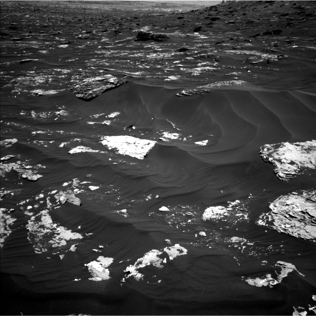 Nasa's Mars rover Curiosity acquired this image using its Left Navigation Camera on Sol 1794, at drive 1642, site number 65