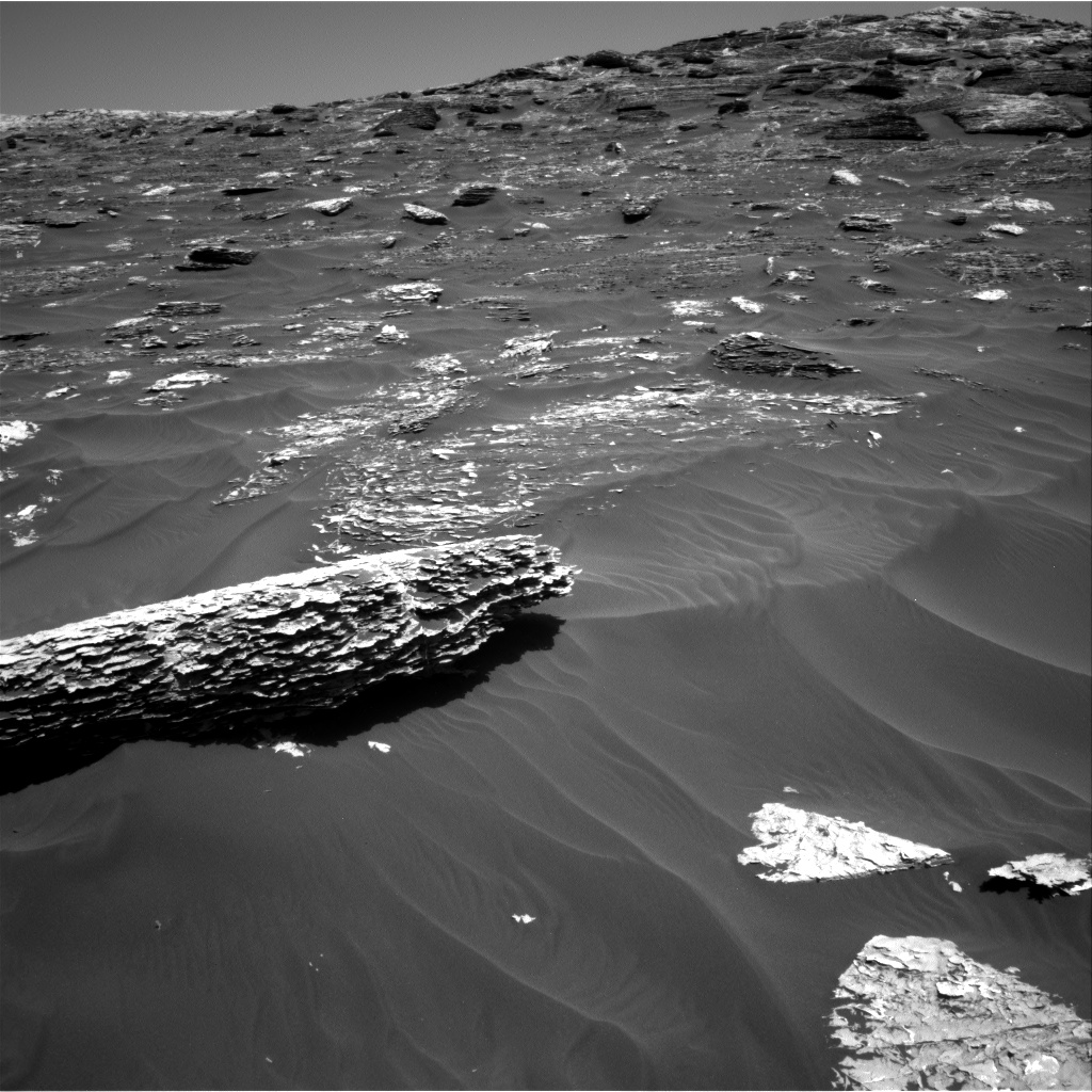 Nasa's Mars rover Curiosity acquired this image using its Right Navigation Camera on Sol 1794, at drive 1642, site number 65