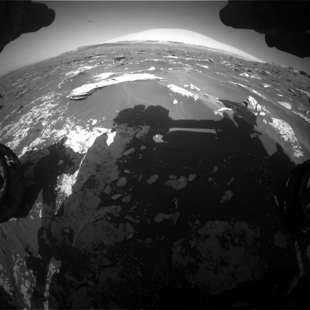 Nasa's Mars rover Curiosity acquired this image using its Front Hazard Avoidance Camera (Front Hazcam) on Sol 1795, at drive 1934, site number 65