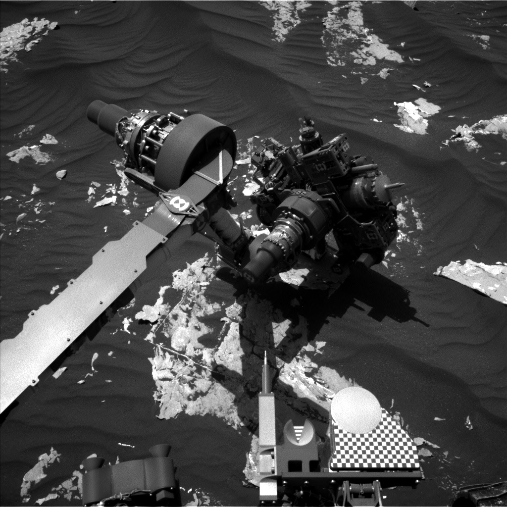 Nasa's Mars rover Curiosity acquired this image using its Left Navigation Camera on Sol 1795, at drive 1642, site number 65