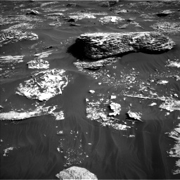Nasa's Mars rover Curiosity acquired this image using its Left Navigation Camera on Sol 1795, at drive 1900, site number 65