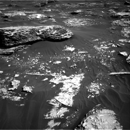 Nasa's Mars rover Curiosity acquired this image using its Right Navigation Camera on Sol 1795, at drive 1888, site number 65