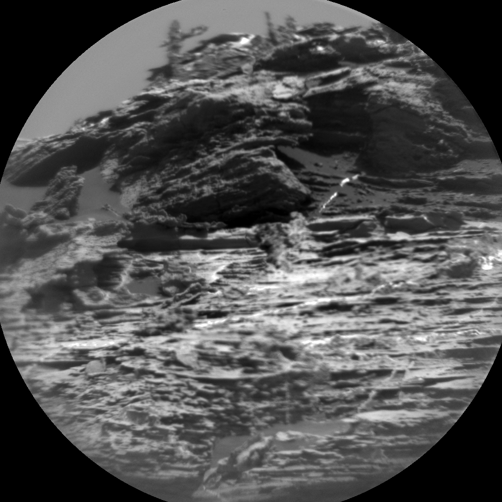 Nasa's Mars rover Curiosity acquired this image using its Chemistry & Camera (ChemCam) on Sol 1795, at drive 1642, site number 65