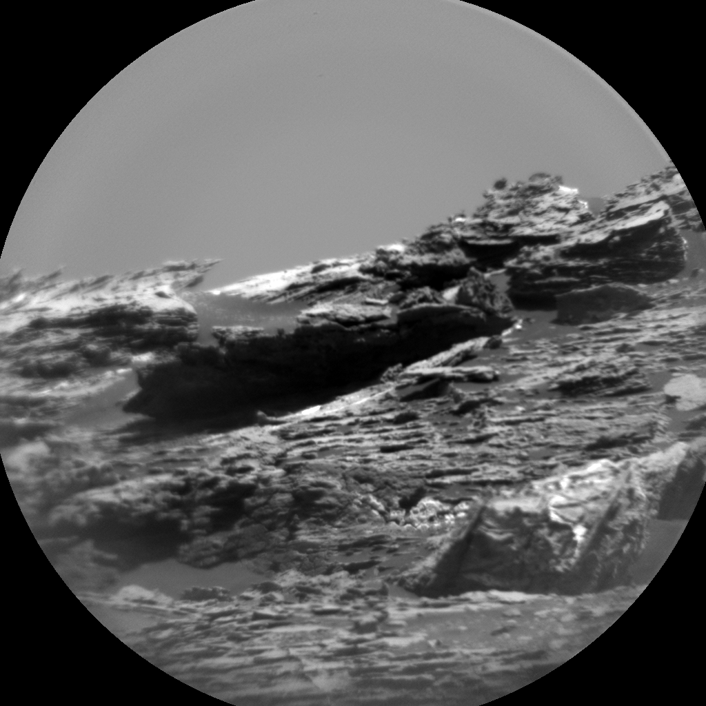 Nasa's Mars rover Curiosity acquired this image using its Chemistry & Camera (ChemCam) on Sol 1795, at drive 1642, site number 65