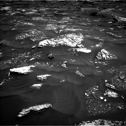 Nasa's Mars rover Curiosity acquired this image using its Left Navigation Camera on Sol 1796, at drive 2012, site number 65
