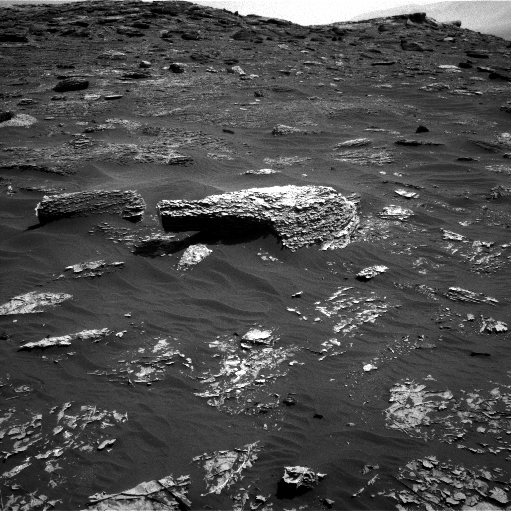 Nasa's Mars rover Curiosity acquired this image using its Left Navigation Camera on Sol 1796, at drive 2186, site number 65