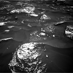 Nasa's Mars rover Curiosity acquired this image using its Right Navigation Camera on Sol 1796, at drive 2006, site number 65