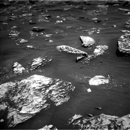 Nasa's Mars rover Curiosity acquired this image using its Left Navigation Camera on Sol 1799, at drive 2282, site number 65