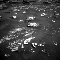 Nasa's Mars rover Curiosity acquired this image using its Left Navigation Camera on Sol 1799, at drive 2354, site number 65