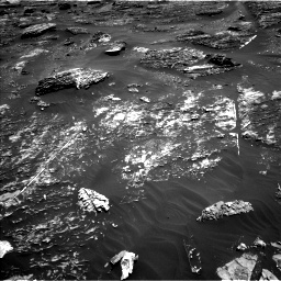 Nasa's Mars rover Curiosity acquired this image using its Left Navigation Camera on Sol 1799, at drive 2408, site number 65